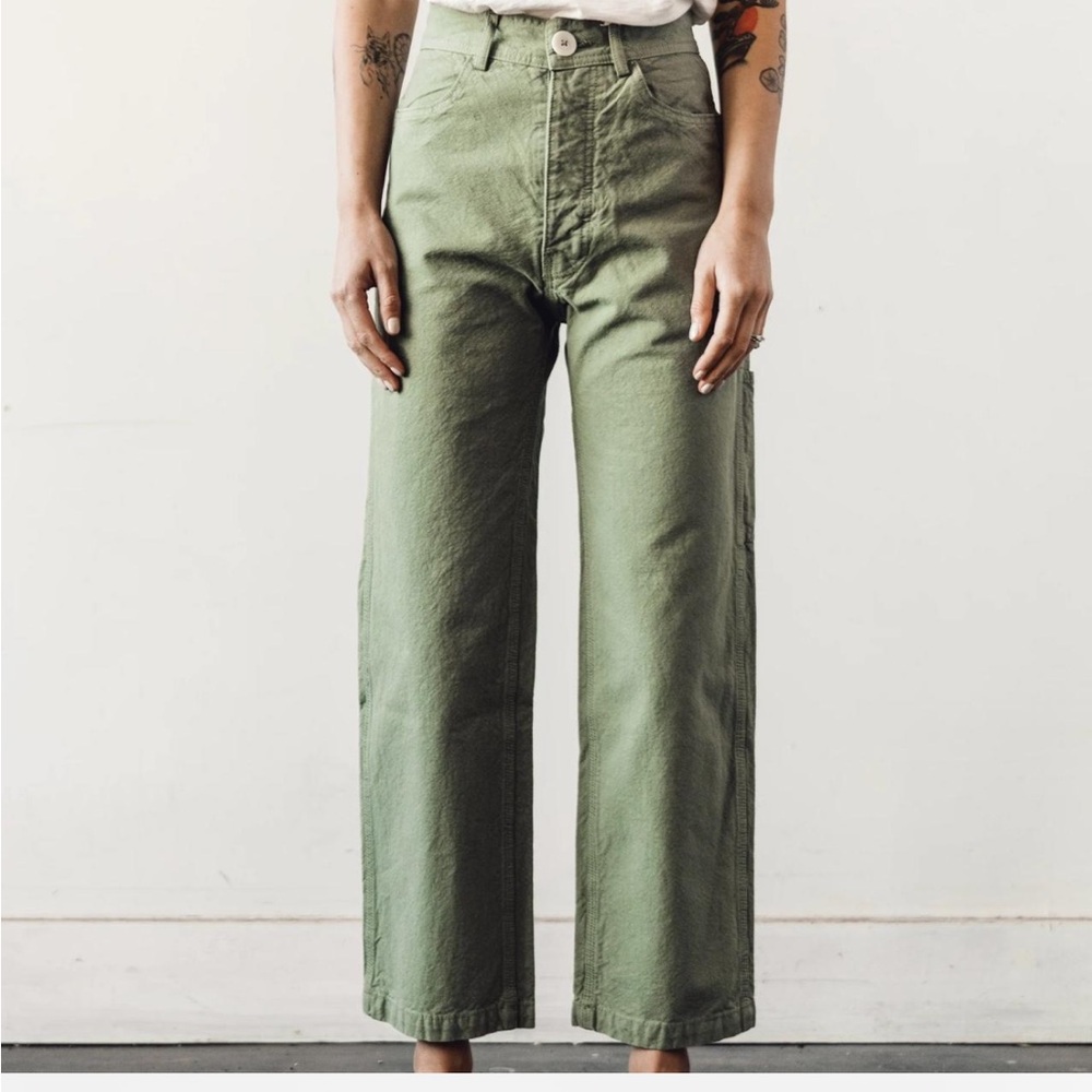 Jesse Kamm Handy Pants in Shrub